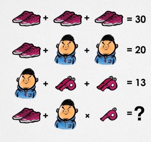 你能解出上面的方程吗?在检查答案之前仔细思考。