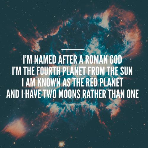 星球上的谜语